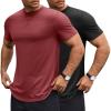 Two Pack- Black + Wine Red