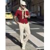 imageCOOFANDY Men Linen Dress Pants Classic Fit Suit Pants Lightweight Wrinkle Free Casual TrousersKhaki