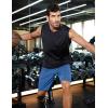 imageCOOFANDY Mens 9 inch Gym Workout Shorts Lightweight Casual Active Running Shorts with Pockets 1 or 2 PackBlue1 Pack of 1