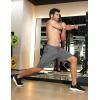 imageCOOFANDY Mens 9 inch Gym Workout Shorts Lightweight Casual Active Running Shorts with Pockets 1 or 2 PackGrey1 Pack of 1