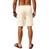 imageCOOFANDY Mens Beach Shorts 9quot Elastic Waist Drawstring Casual Shorts Regular Fit Summer Textured ShortsBeige