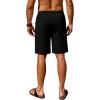 imageCOOFANDY Mens Beach Shorts 9quot Elastic Waist Drawstring Casual Shorts Regular Fit Summer Textured ShortsBlack