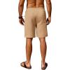 imageCOOFANDY Mens Beach Shorts 9quot Elastic Waist Drawstring Casual Shorts Regular Fit Summer Textured ShortsKhaki