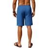 imageCOOFANDY Mens Beach Shorts 9quot Elastic Waist Drawstring Casual Shorts Regular Fit Summer Textured ShortsNavy Blue