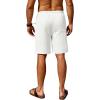 imageCOOFANDY Mens Beach Shorts 9quot Elastic Waist Drawstring Casual Shorts Regular Fit Summer Textured ShortsWhite