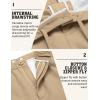 imageCOOFANDY Mens Cargo Shorts 9quot Relaxed Fit Casual Shorts Internal Drawstring Outdoor Hiking Shorts with Multi PocketsKhaki