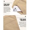 imageCOOFANDY Mens Cargo Shorts 9quot Relaxed Fit Casual Shorts Internal Drawstring Outdoor Hiking Shorts with Multi PocketsKhaki