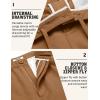 imageCOOFANDY Mens Cargo Shorts 9quot Relaxed Fit Casual Shorts Internal Drawstring Outdoor Hiking Shorts with Multi PocketsLight Brown