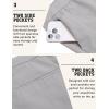 imageCOOFANDY Mens Cargo Shorts 9quot Relaxed Fit Casual Shorts Internal Drawstring Outdoor Hiking Shorts with Multi PocketsLight Grey