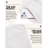imageCOOFANDY Mens Cargo Shorts 9quot Relaxed Fit Casual Shorts Internal Drawstring Outdoor Hiking Shorts with Multi PocketsWhite