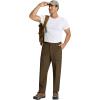 imageCOOFANDY Mens Casual Pants Lightweight Hiking Cargo Pants Stretch Outdoor Work Pant with Multi PocketsBrown