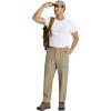 imageCOOFANDY Mens Casual Pants Lightweight Hiking Cargo Pants Stretch Outdoor Work Pant with Multi PocketsKhaki