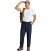 imageCOOFANDY Mens Casual Pants Lightweight Hiking Cargo Pants Stretch Outdoor Work Pant with Multi PocketsNavy Blue