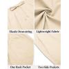 imageCOOFANDY Mens Casual Shorts Elastic Waist Drawstring Lightweight Summer Beach ShortsBeige