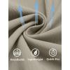 imageCOOFANDY Mens Casual Shorts Lightweight Elastic Waist Drawstring Summer Beach Shorts with PocketsLight Grey