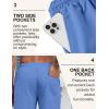 imageCOOFANDY Mens Linen Shorts Casual Drawstring Elastic Waist Lightweight Summer Vacation Beach ShortsDenim Blue