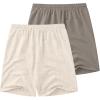 imageCOOFANDY Mens Linen Shorts Casual Drawstring Elastic Waist Lightweight Summer Vacation Beach ShortsLight Khaki  Dark Grey