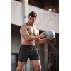 imageCOOFANDY Mens Workout Gym Shorts Lightweight Bodybuilding Training Jogger Running Athletic Shorts with Pockets2 Pack  BlackGray 