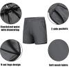 imageCOOFANDY Mens Workout Gym Shorts Lightweight Bodybuilding Training Jogger Running Athletic Shorts with Pockets2 Pack  BlackGray 