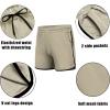 imageCOOFANDY Mens Workout Gym Shorts Lightweight Bodybuilding Training Jogger Running Athletic Shorts with Pockets2 Pack  GrayKhaki 