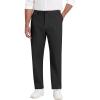 imageCOOFANDY Men Casual Cotton Pants Classic Fit Stretch Chino Pant Flat Front WrinkleFree PantsBlack