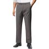imageCOOFANDY Men Linen Dress Pants Classic Fit Suit Pants Lightweight Wrinkle Free Casual TrousersDark Grey