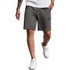 imageCOOFANDY Mens Cargo Shorts 9quot Relaxed Fit Casual Shorts Internal Drawstring Outdoor Hiking Shorts with Multi PocketsDark Grey
