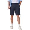 imageCOOFANDY Mens Casual Shorts 9 Inch Flat Front Lightweight Summer Beach Vacation ShortsNavy Blue