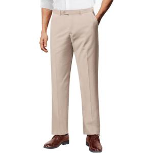 imageCOOFANDY Men Linen Dress Pants Classic Fit Suit Pants Lightweight Wrinkle Free Casual TrousersLight Khaki