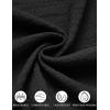 imageCOOFANDY Mens Casual Button Down Short Sleeve Shirt Textured Summer Beach Vacation ShirtBlack