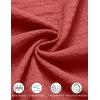 imageCOOFANDY Mens Casual Button Down Short Sleeve Shirt Textured Summer Beach Vacation ShirtRed