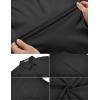 imageCOOFANDY Mens Knit Button Down Shirts Casual Short Sleeve Polo Shirt Summer Beach Shirts with PocketBlack