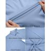 imageCOOFANDY Mens Knit Button Down Shirts Casual Short Sleeve Polo Shirt Summer Beach Shirts with PocketDark Blue