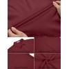 imageCOOFANDY Mens Knit Button Down Shirts Casual Short Sleeve Polo Shirt Summer Beach Shirts with PocketRed Dahlia