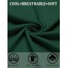 imageCOOFANDY Mens Knit Shirt Short Sleeve Button Down Shirts Casual Summer Beach Vintage Polo ShirtsGreen