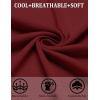 imageCOOFANDY Mens Knit Shirt Short Sleeve Button Down Shirts Casual Summer Beach Vintage Polo ShirtsWine Red