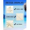 imageCOOFANDY Mens Button Down Short Sleeve Shirts Casual Cotton Shirts Summer Beach Shirt with PocketBeige