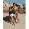 imageCOOFANDY Mens Button Down Short Sleeve Shirts Casual Cotton Shirts Summer Beach Shirt with PocketGray