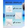 imageCOOFANDY Mens Button Down Short Sleeve Shirts Casual Cotton Shirts Summer Beach Shirt with PocketWhite