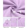 imageCOOFANDY Mens Casual Button Down Shirts Short Sleeve Summer Untucked Dress Shirt with PocketLavender