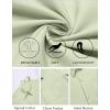 imageCOOFANDY Mens Casual Button Down Shirts Short Sleeve Summer Untucked Dress Shirt with PocketLight Green