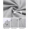 imageCOOFANDY Mens Casual Button Down Shirts Short Sleeve Summer Untucked Dress Shirt with PocketLight Grey