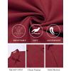 imageCOOFANDY Mens Casual Button Down Shirts Short Sleeve Summer Untucked Dress Shirt with PocketWine Red