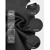 imageCOOFANDY Mens Long Sleeve Button Down Shirt Wrinkle Free Untucked Dress Shirt Casual Denim ShirtDark Grey
