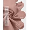 imageCOOFANDY Mens Long Sleeve Button Down Shirt Wrinkle Free Untucked Dress Shirt Casual Denim ShirtDusty Pink