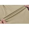 imageCOOFANDY Mens Long Sleeve Button Down Shirt Wrinkle Free Untucked Dress Shirt Casual Denim ShirtLight Khaki