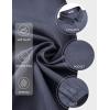 imageCOOFANDY Mens Long Sleeve Button Down Shirt Wrinkle Free Untucked Dress Shirt Casual Denim ShirtNavy Blue