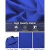 imageCOOFANDY Mens Short Sleeve Button Down Shirts Casual Dress Shirts for Men Untucked Shirt with PocketBrilliant Blue
