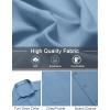 imageCOOFANDY Mens Short Sleeve Button Down Shirts Casual Dress Shirts for Men Untucked Shirt with PocketGrey Blue