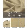 imageCOOFANDY Mens Short Sleeve Button Down Shirts Casual Dress Shirts for Men Untucked Shirt with PocketKhaki